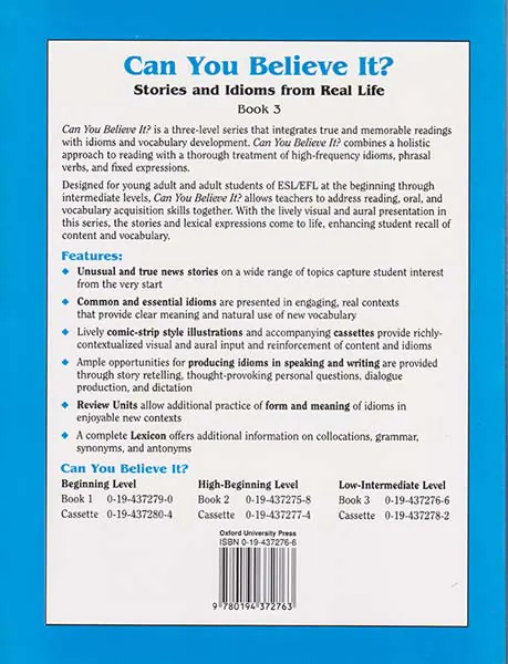 CAN YOU BELIEVE IT BOOK3